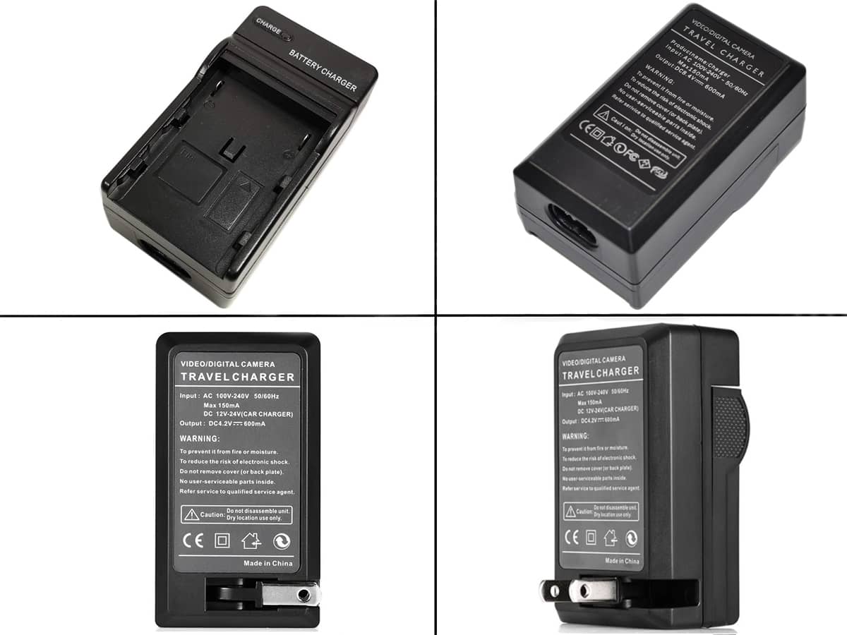 Vhbw Batteria Ricaricabile Li-Ion 1300mAh Compatibile Con Videocamera Speed HD-230Z, HD230Z - Sostituisce NP170, CB170